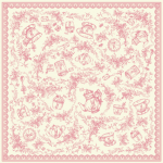 Provence Romance Lace Rim  (Pink Color)14022013